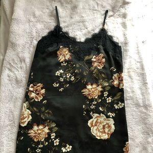 Dynamite floral mini dress